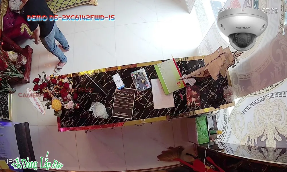 DS-2XC6142FWD-IS sắc nét Hikvision DS-2XC6142FWD-IS sắc nét Hikvision