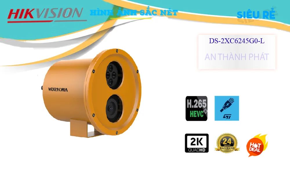 ➠ DS-2XC6245G0-L sắc nét Hikvision ➠ DS-2XC6245G0-L sắc nét Hikvision