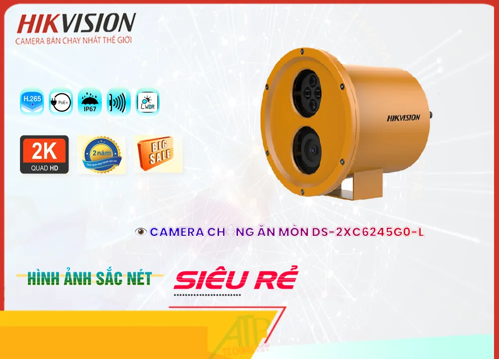 ➠ DS-2XC6245G0-L sắc nét Hikvision ➠ DS-2XC6245G0-L sắc nét Hikvision
