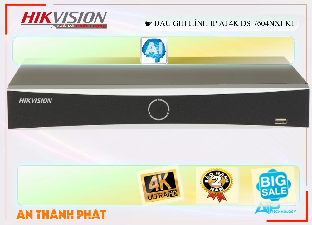 DS-7604NXI-K1 sắc nét Hikvision DS-7604NXI-K1 sắc nét Hikvision
