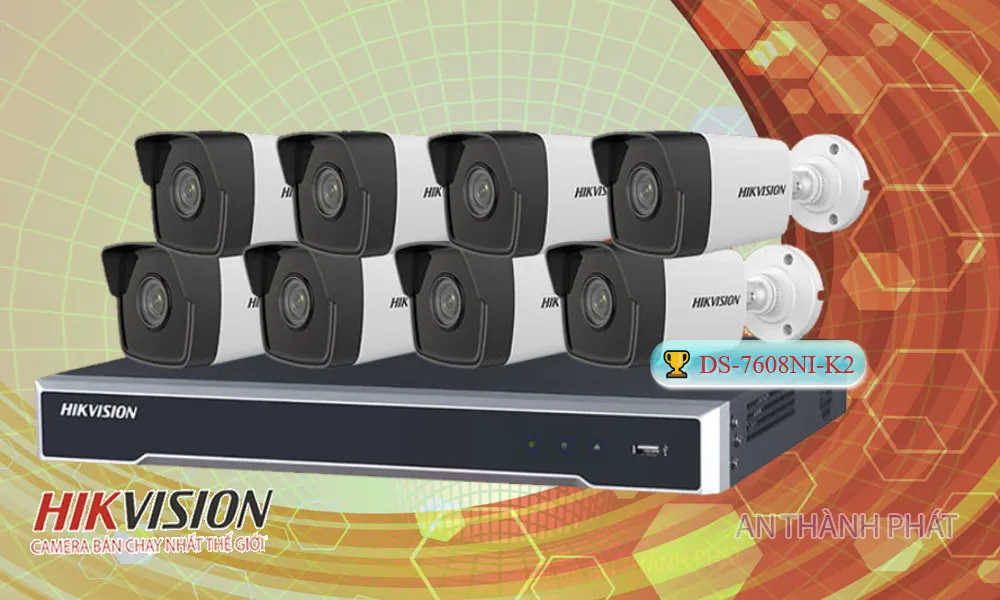 DS-7608NI-K2 sắc nét Hikvision DS-7608NI-K2 sắc nét Hikvision