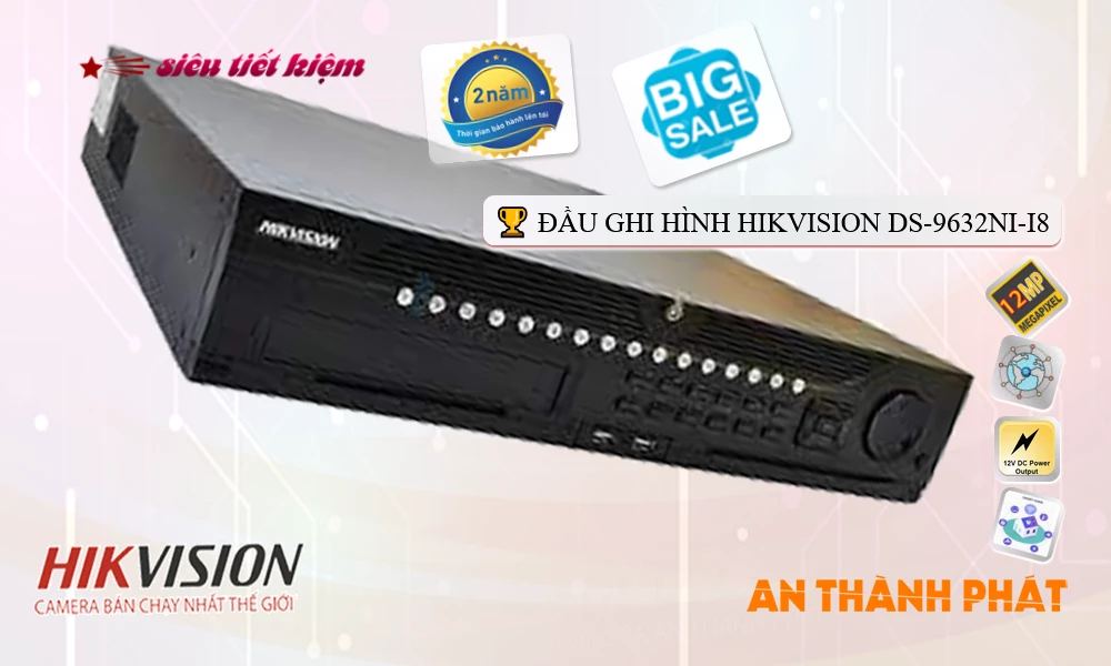 DS-9632NI-I8 sắc nét Hikvision ➠ DS-9632NI-I8 sắc nét Hikvision ➠