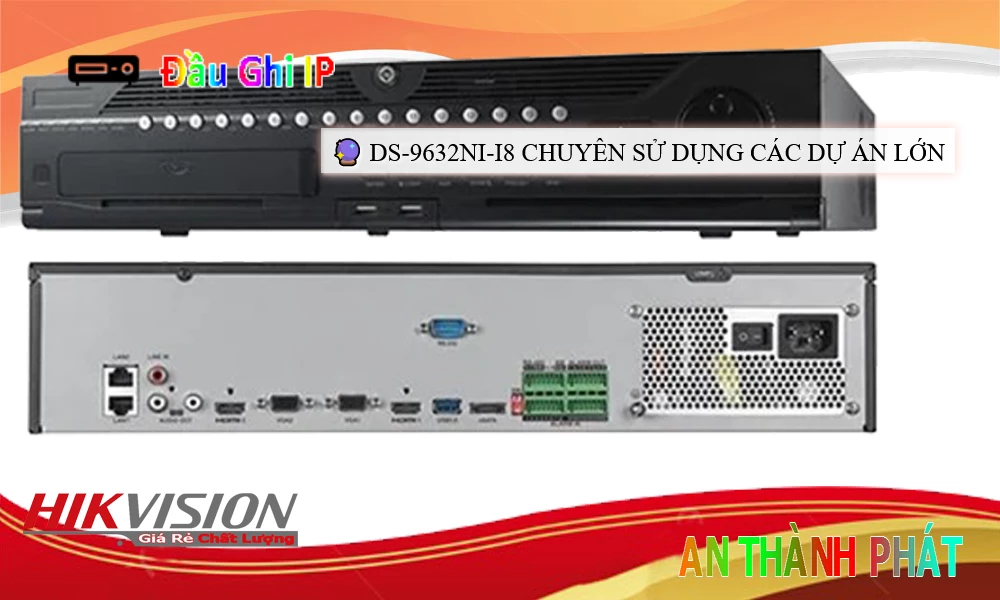 DS-9632NI-I8 sắc nét Hikvision ➠ DS-9632NI-I8 sắc nét Hikvision ➠