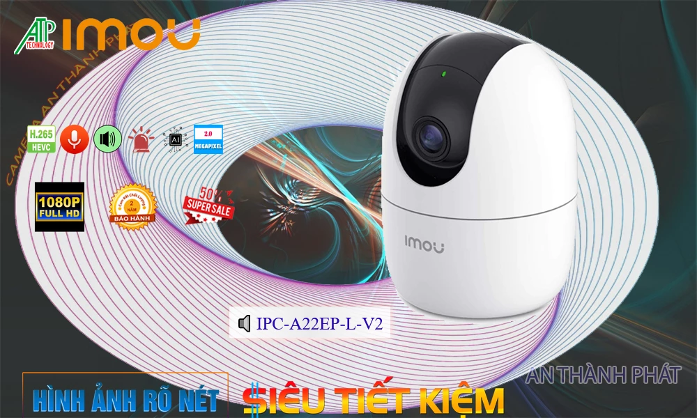 IPC-A22EP-L-V2 Camera An Ninh Giá rẻ