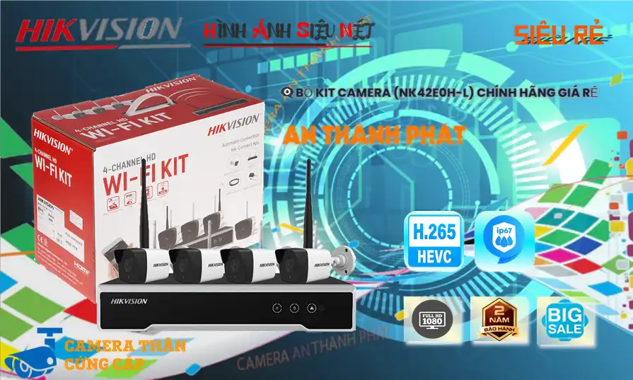 KIT (NK42E0H-L) sắc nét Hikvision