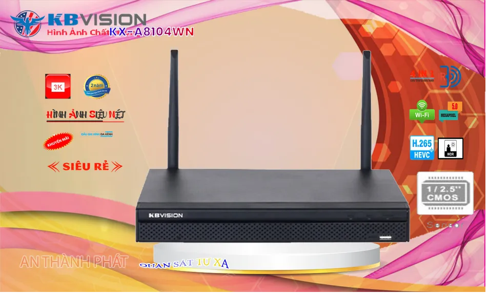 KX-A8104WN sắc nét KBvision ➠