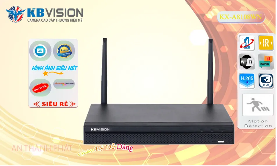 KX-A8108WN sắc nét KBvision ➠ KX-A8108WN sắc nét KBvision ➠