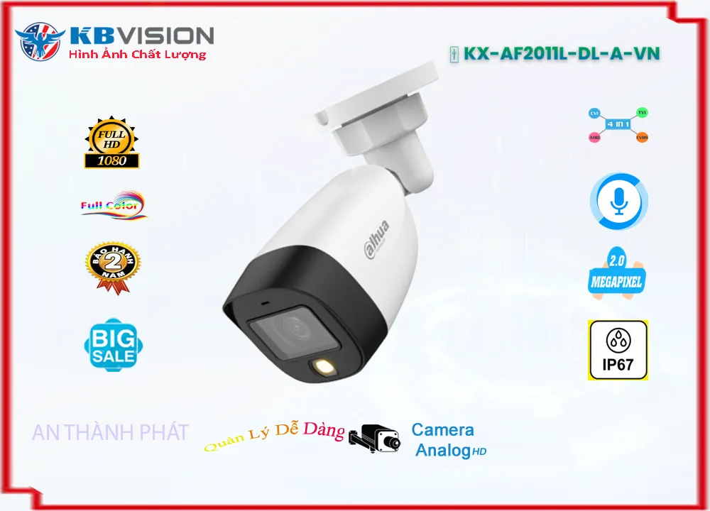 KX-AF2011L-DL-A-VN sắc nét KBvision KX-AF2011L-DL-A-VN sắc nét KBvision