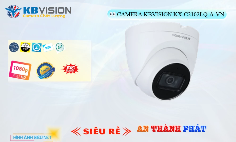KX-C2102LQ-A-VN sắc nét KBvision KX-C2102LQ-A-VN sắc nét KBvision