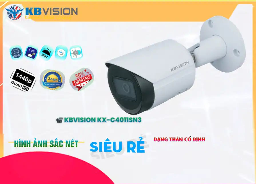 KX-C4011SN3 sắc nét KBvision