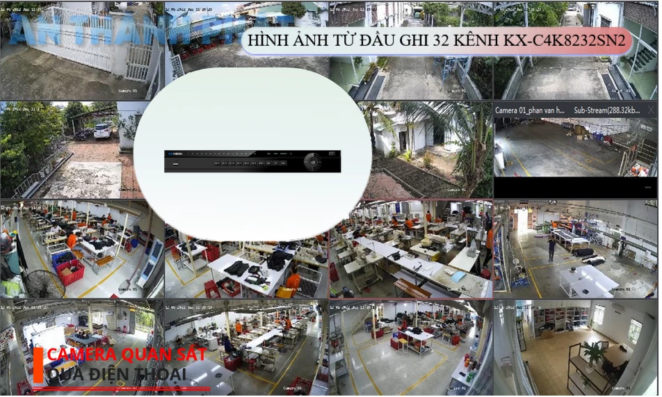 KX-C4K8232SN2 sắc nét KBvision KX-C4K8232SN2 sắc nét KBvision