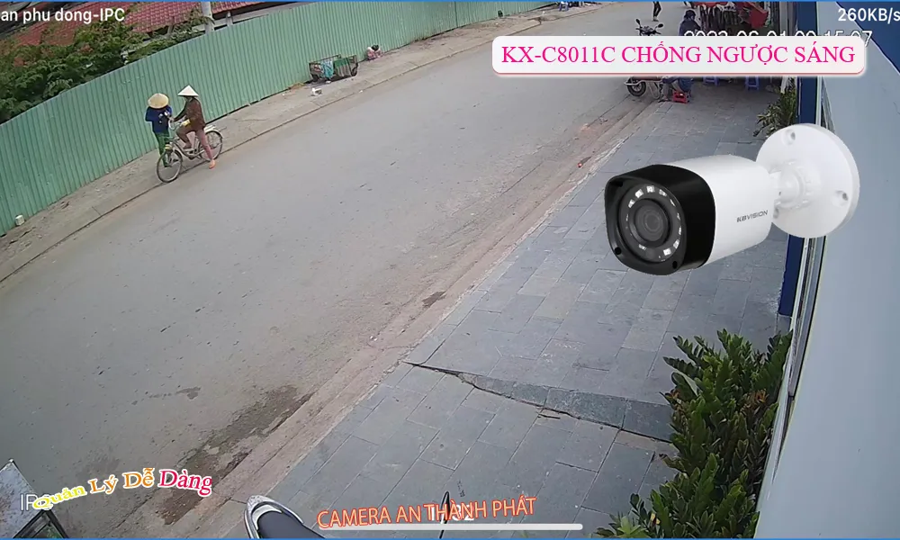 KX-C8011C sắc nét KBvision KX-C8011C sắc nét KBvision