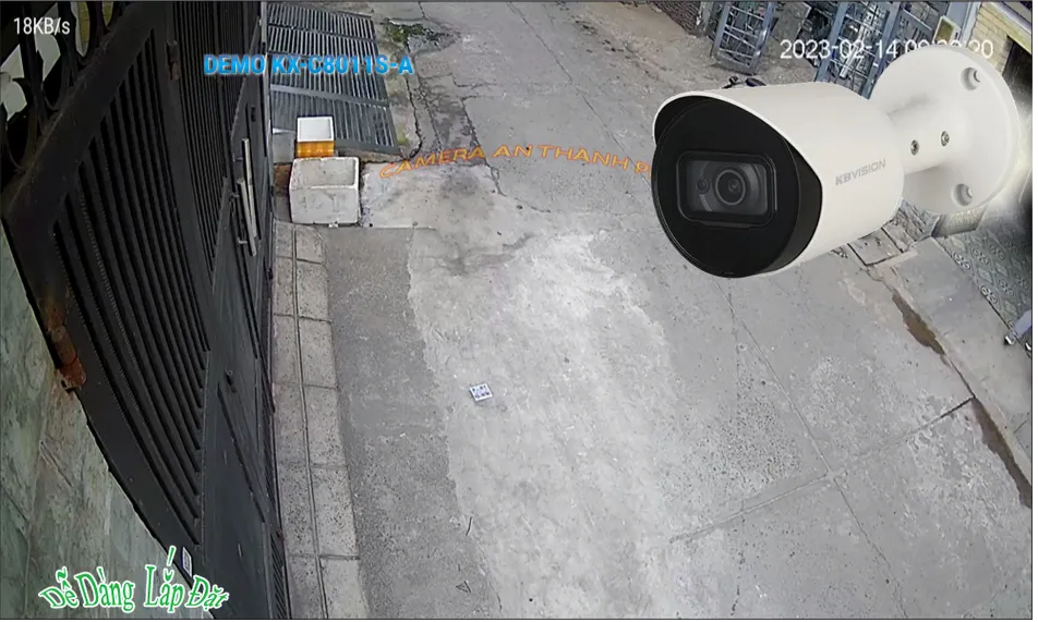 KX-C8011S-A sắc nét KBvision KX-C8011S-A sắc nét KBvision