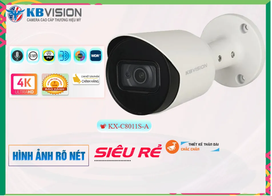 KX-C8011S-A sắc nét KBvision