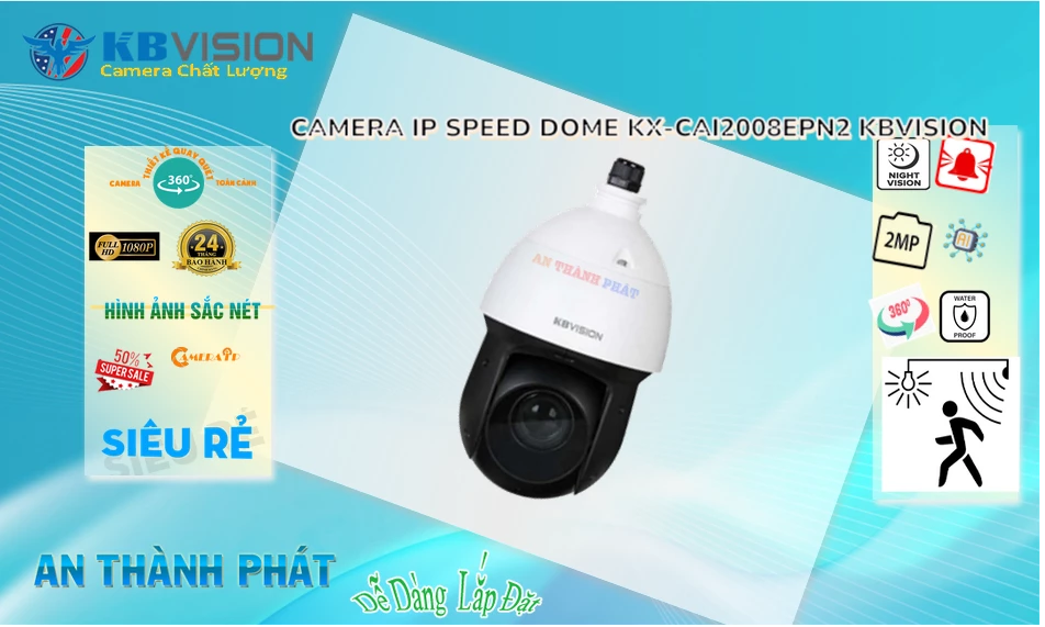 KX-CAi2008ePN2 sắc nét KBvision