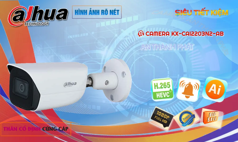 KX-CAi2203N2-AB sắc nét KBvision