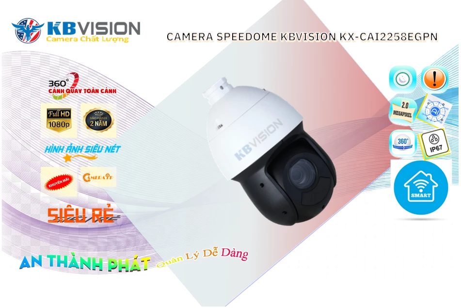 ➠  KX-CAi2258eGPN sắc nét KBvision