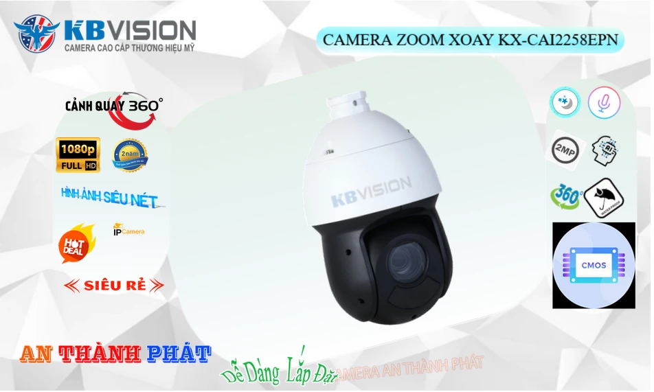KX-CAi2258ePN sắc nét KBvision
