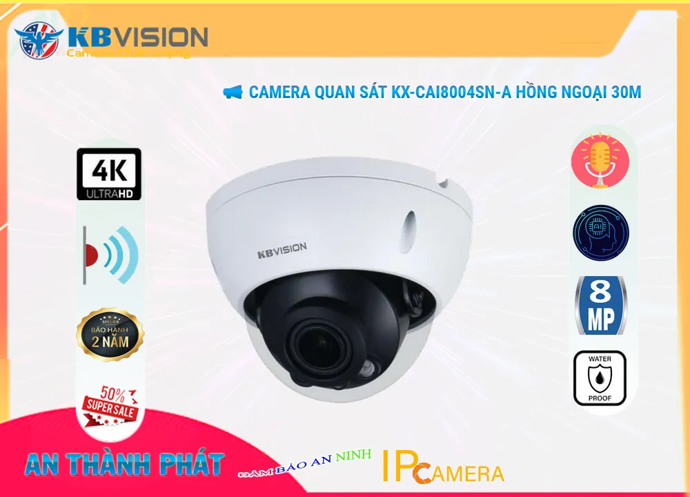 KX-CAi8004SN-A sắc nét KBvision KX-CAi8004SN-A sắc nét KBvision