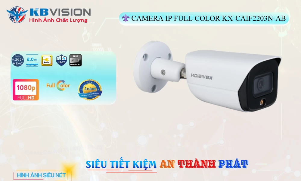 KX-CAiF2203N-AB sắc nét KBvision