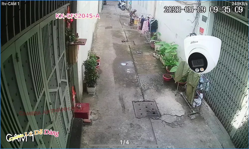 KX-CF2204S-A sắc nét KBvision