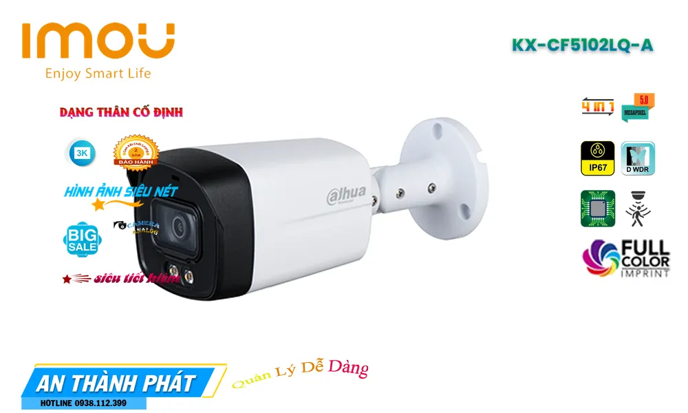 KX-CF5102LQ-A sắc nét KBvision