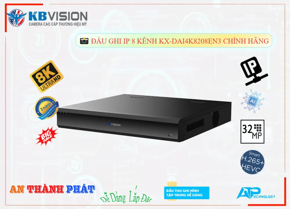 KX-DAi4K8208EN3 sắc nét KBvision ➠ KX-DAi4K8208EN3 sắc nét KBvision ➠