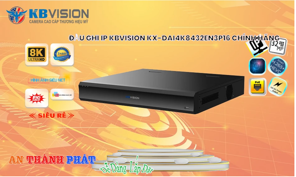 KX-DAi4K8432EN3P16 sắc nét KBvision KX-DAi4K8432EN3P16 sắc nét KBvision