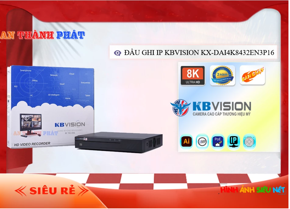 KX-DAi4K8432EN3P16 sắc nét KBvision KX-DAi4K8432EN3P16 sắc nét KBvision