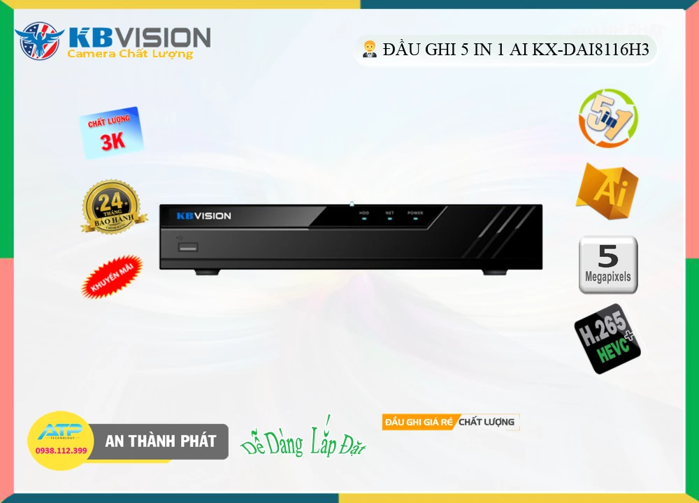 ➠ KX-DAi8116H3 sắc nét KBvision ➠ KX-DAi8116H3 sắc nét KBvision