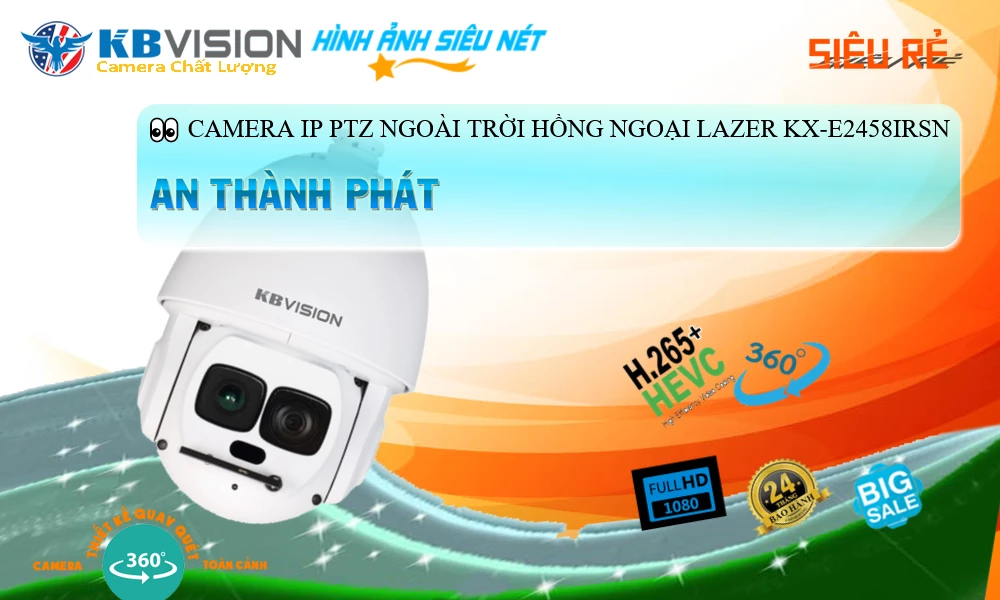 KX-E2458IRSN sắc nét KBvision