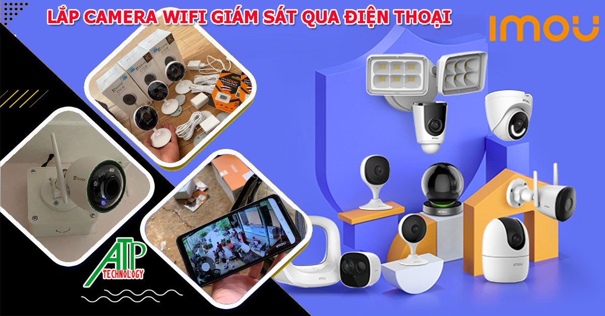 lắp camera giám sát qua điện thoại cửa hàng