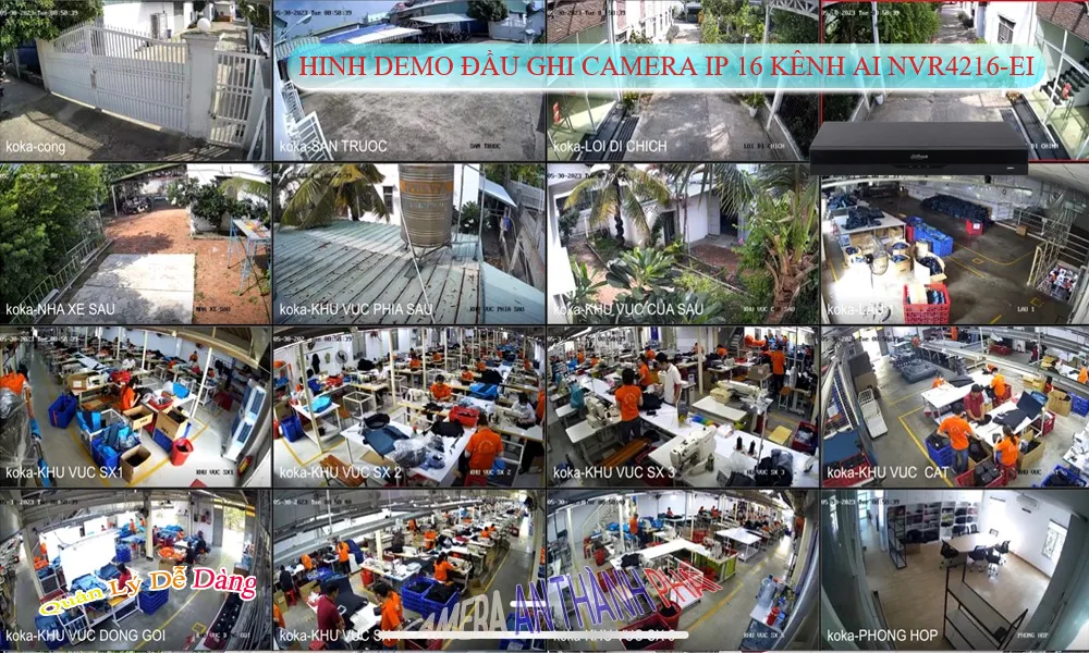 NVR4216-EI Đầu Ghi Hình Ip 16 Kênh