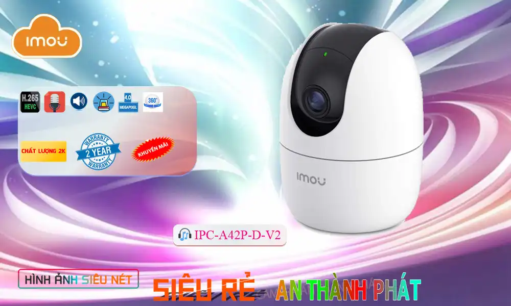 PC-A42P-D-V2 Camera An Ninh Giá rẻ