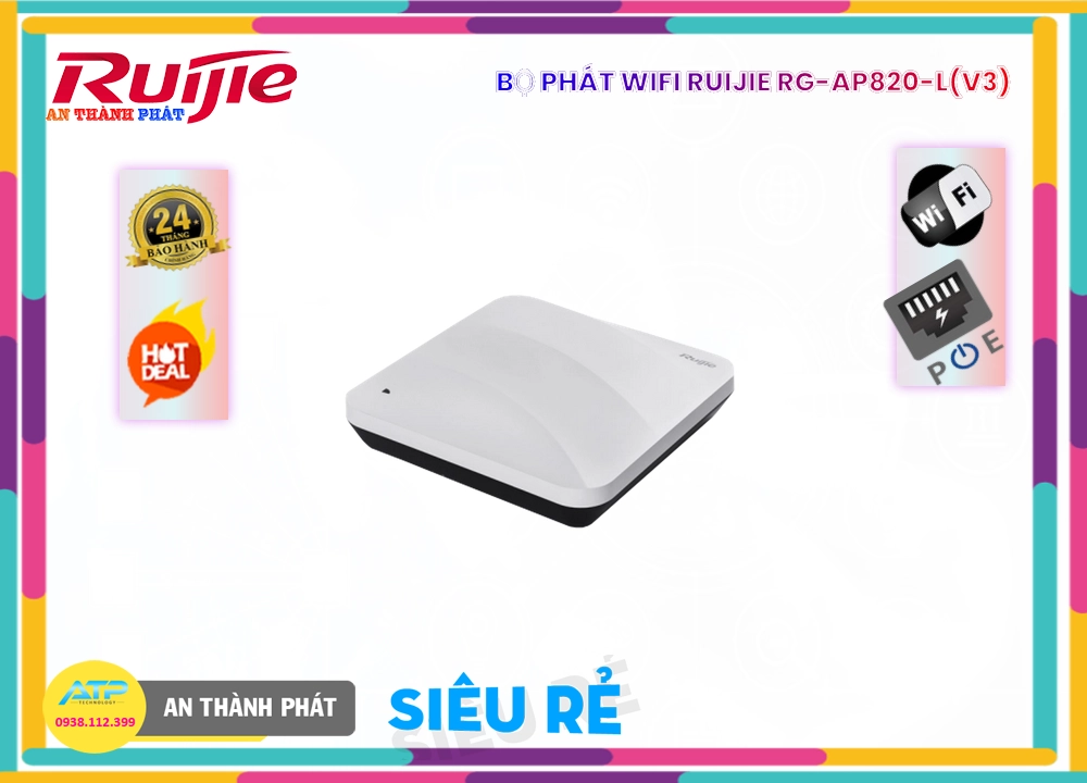 Hãng Ruijie RG-AP820-L(V3),RG-AP820-L(V3) rẻ nhất,RG AP820 L(V3),Thông số ,thông số RG-AP820-L(V3),Giá Phân Phối RG-AP820-L(V3),Giá kỹ thuật RG-AP820-L(V3),RG-AP820-L(V3) Siêu rẻ,Phân phối rẻ RG-AP820-L(V3),RG-AP820-L(V3) tốt nhất,Giá Bán RG-AP820-L(V3),RG-AP820-L(V3) giá mới nhất,RG-AP820-L(V3) Bán Sỉ,RG-AP820-L(V3) Giá Khuyến Mãi,RG-AP820-L(V3) Mới nhất,Địa Chỉ Bán RG-AP820-L(V3)