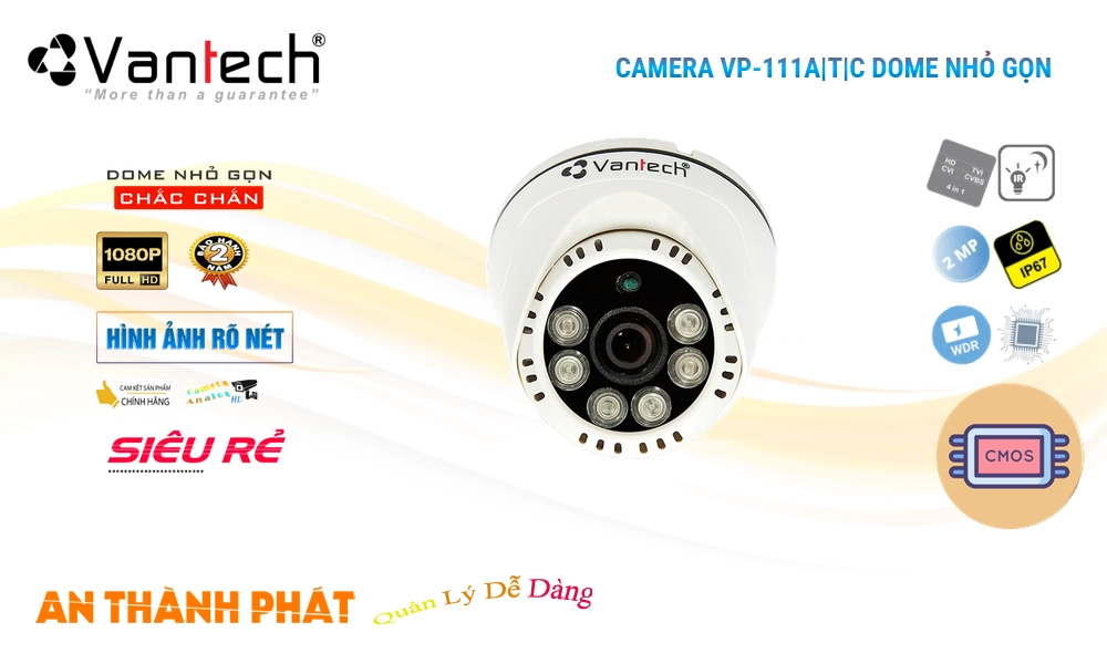 Camera VP-111A|T|C VanTech Với giá cạnh tranh ❇