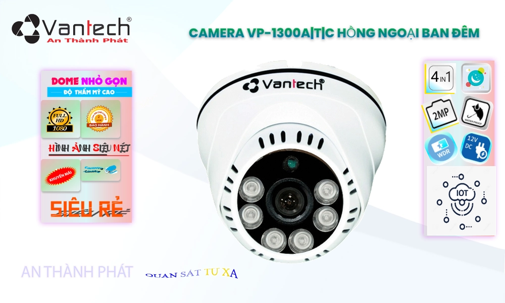 VP-1300A|T|C Camera HD VanTech
