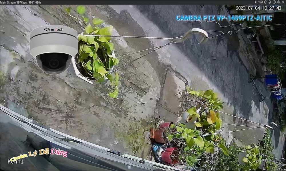 Camera VanTech Chất Lượng VP-1409PTZ-A|T|C