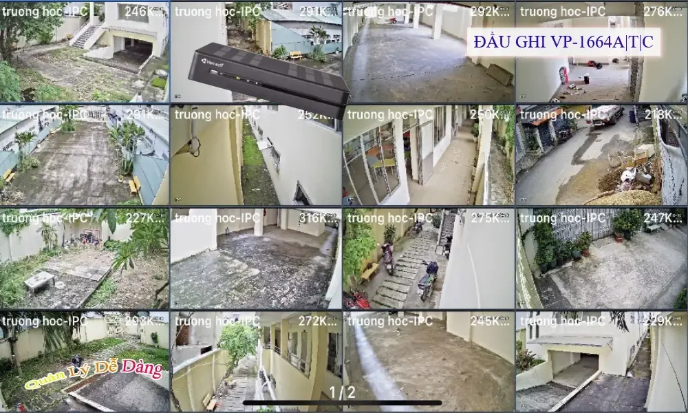 VP-1664A|T|C Đầu Thu VanTech