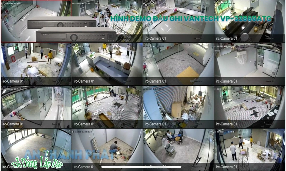 ✓ Đầu ghi VanTech VP-32860ATC Tiết Kiệm