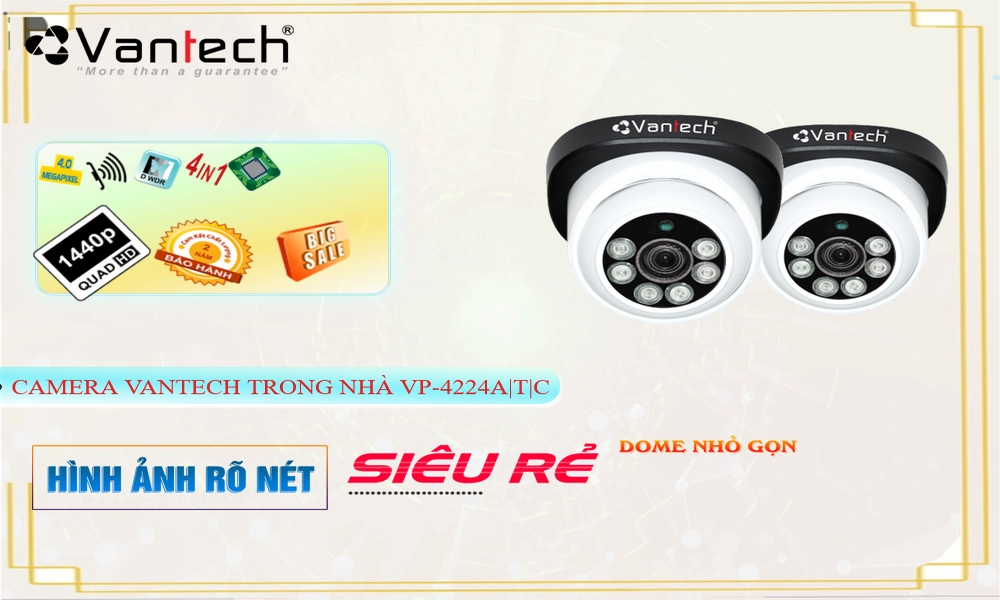 Camera VP-4224A|T|C VanTech,VP-4224A|T|C Tiết kiệm, Loại Camera an ninh VP-4224A|T|C Tốt nhất,VP-4224A|T|C HD Anlog  sale mạnh,VP-4224A|T|C Giá hấp dẫn,Giá buôn VP-4224A|T|C Ultra 2k 4.0 megapixel ,Địa Chỉ Bán VP-4224A|T|C,VP-4224A|T|C Tiết kiệm,VP-4224A|T|C Tốt nhất