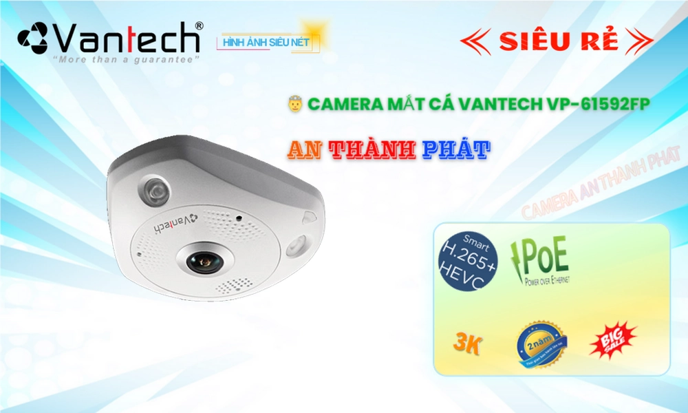 VP-61592FP IP POE VanTech giá rẻ chất lượng cao