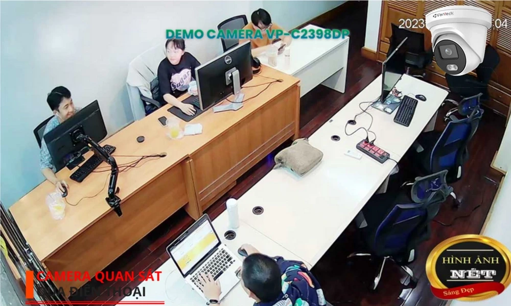 Camera Giá Rẻ VanTech VP-C2398DP Cấp Nguồ Qua Dây Mạng Giá tốt