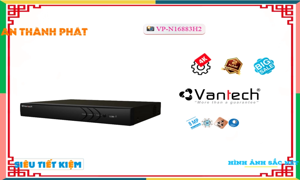 Đầu Thu VP-N16883H2 VanTech Đầu Thu VP-N16883H2 VanTech