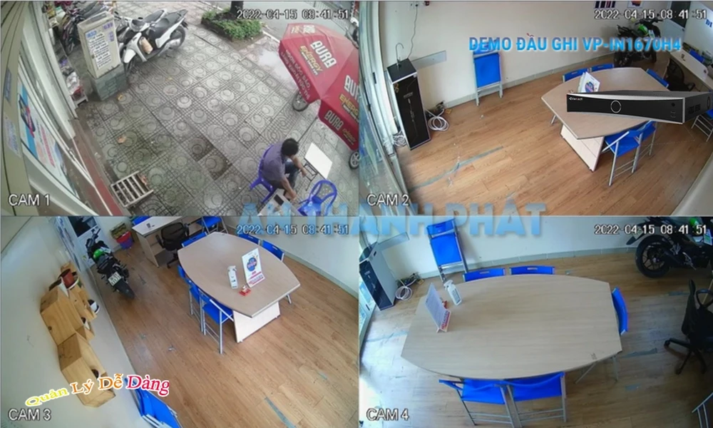 Đầu Ghi VanTech Giá rẻ VP-iN1670H4 Đầu Ghi VanTech Giá rẻ VP-iN1670H4