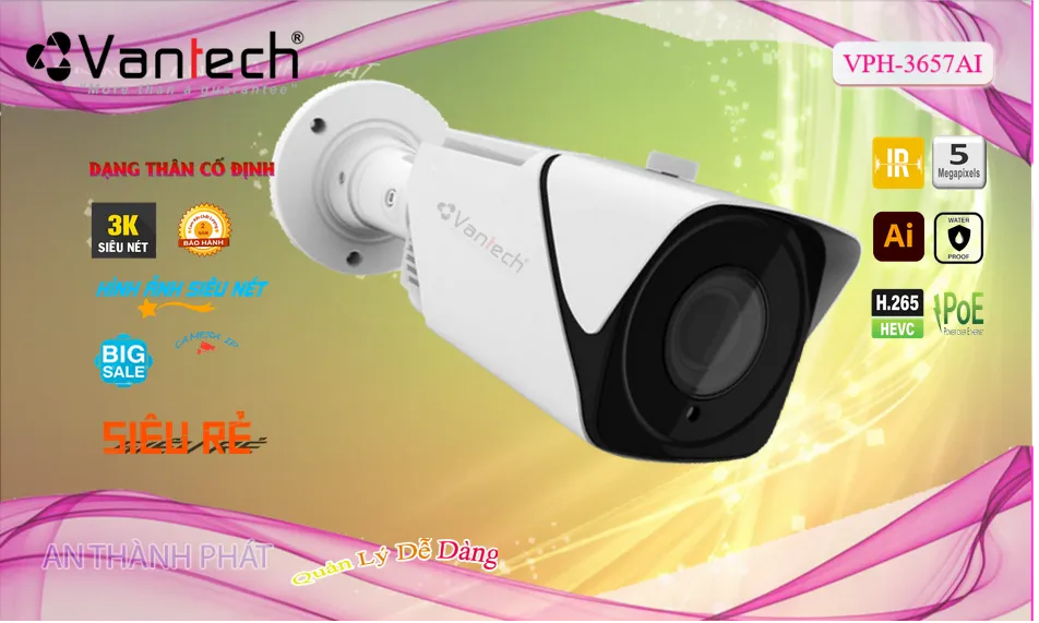 VPH-3657AI sắc nét VanTech