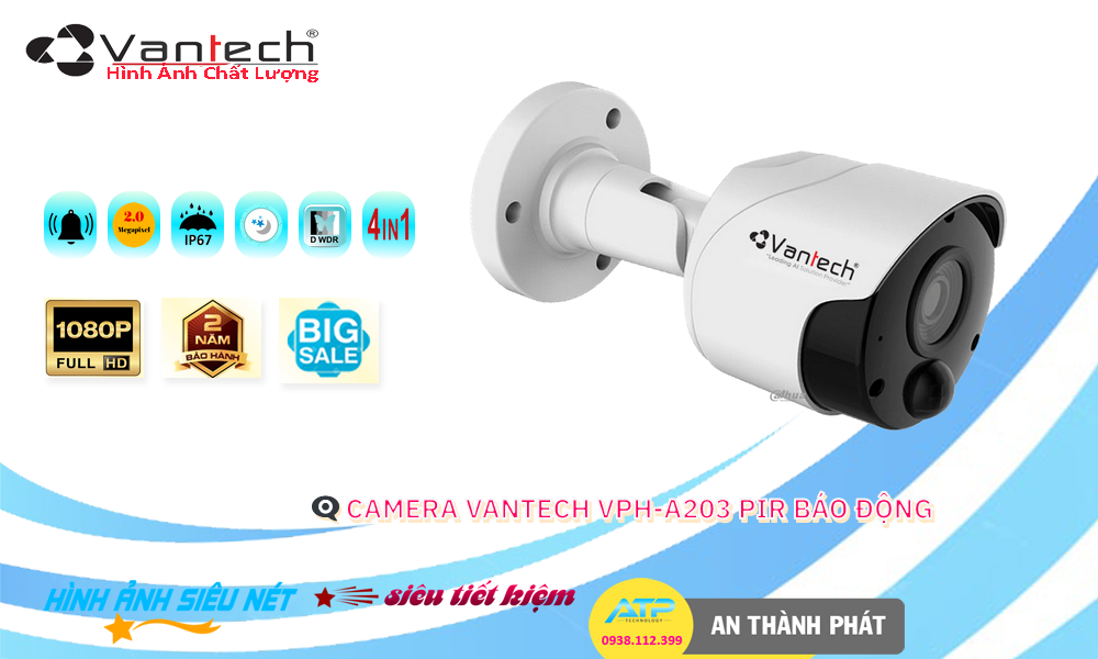 VPH-A203PIR sắc nét VanTech VPH-A203PIR sắc nét VanTech