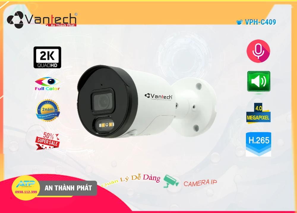 VPH-C409 sắc nét VanTech VPH-C409 sắc nét VanTech