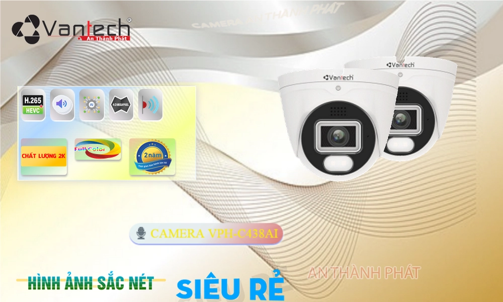 Camera VanTech giá rẻ chất lượng cao VPH-C438AI