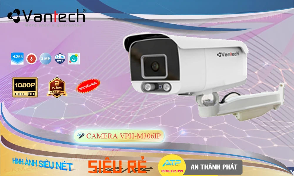 ➠  VPH-M306IP sắc nét VanTech